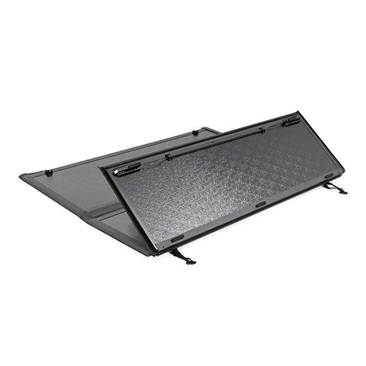 Rough Country 47620500A Low Profile Hard Tri-Fold Tonneau Cover for 20-24 Jeep Gladiator JT