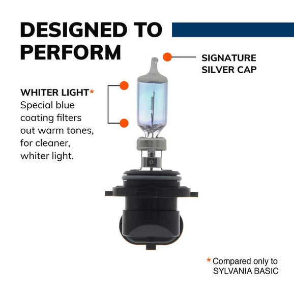 Load image into Gallery viewer, Sylvania 9006ST.BP2 #9006 SilverStar Halogen Headlight Bulb 2 Pack
