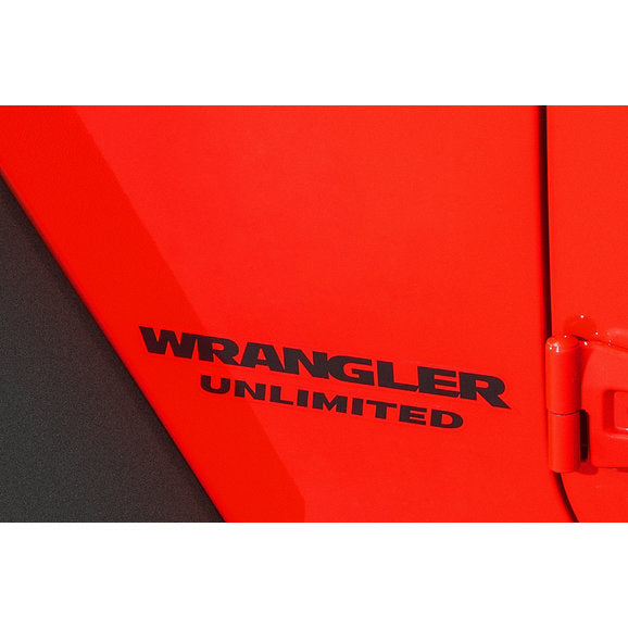 Load image into Gallery viewer, Mopar &quot;Wrangler Unlimited&quot; Decal for Jeep Vehicles
