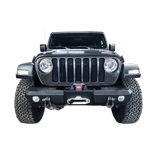 Warrior Products 6528 MOD Series Front Mid Width Bumper for 18-24 Jeep Wrangler JL & Gladiator JT