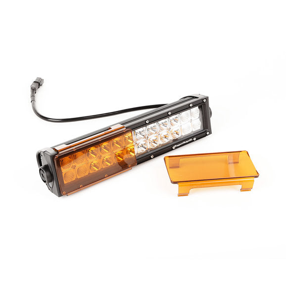 Load image into Gallery viewer, Rugged Ridge 6&quot; LED Light Cover in Amber (Pair)
