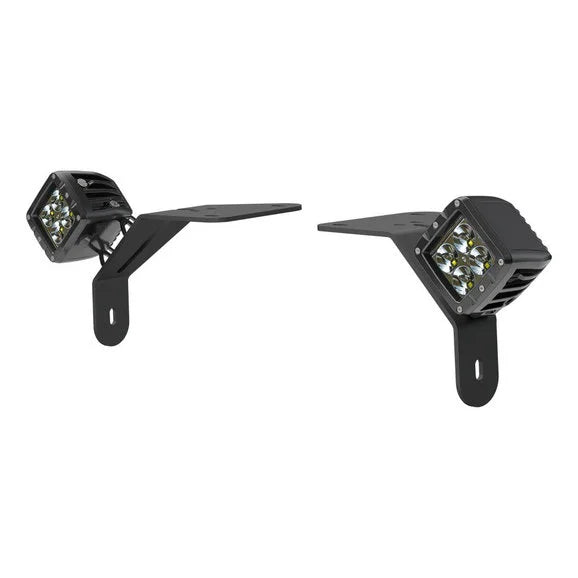 Load image into Gallery viewer, Aries 1501305 Windshield LED 2&quot; Cube Lights &amp; Brackets for 18-24 Jeep Wrangler JL &amp; Gladiator JT
