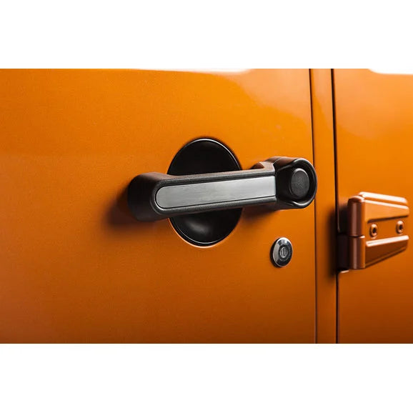 Load image into Gallery viewer, Rugged Ridge Door Handle Inserts for 07-18 Jeep Wrangler JK 2 Door
