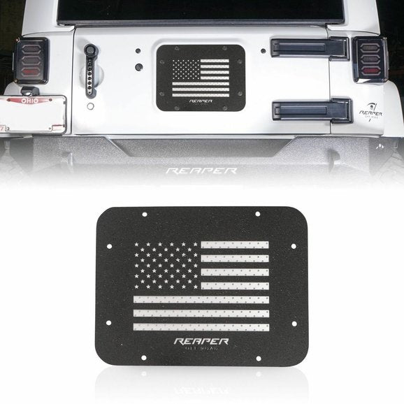 Load image into Gallery viewer, Reaper Off-Road Tailgate Cover for 07-18 Jeep Wrangler JK
