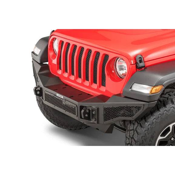 Load image into Gallery viewer, Go Rhino 331200T Rockline Winch Ready Front Bumper for 07-21 Jeep Wrangler JL, JK &amp; Gladiator JT
