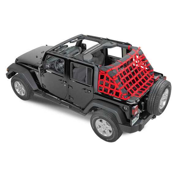 Load image into Gallery viewer, Dirtydog 4X4 Rear Netting for 07-18 Jeep Wrangler Unlimited JK 4 Door
