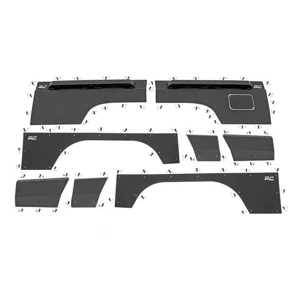 Load image into Gallery viewer, Rough Country 10581 Front &amp; Rear Quarter Panel Armor for 97-01 Jeep Cherokee XJ
