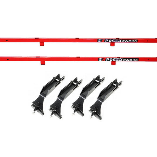 Exposed Racks Hardtop Roof Rack for 07-18 Jeep Wrangler JK