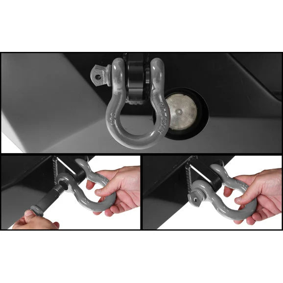 Load image into Gallery viewer, Overland Vehicle Systems 3/4&quot; 4.75 Ton D-Ring Recovery Shackles
