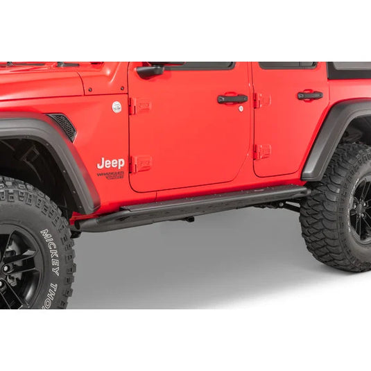 Quadratec Brute Strength Side Steps for 18-22 Jeep Wrangler Unlimited JL 4-Door