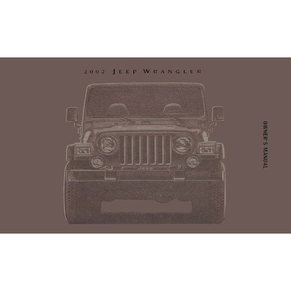 Load image into Gallery viewer, Bishko Automotive Literature Factory Authorized Owners Manuals for 97-04 Jeep Wrangler TJ
