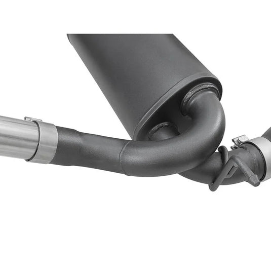 aFe Power 49-48062-B Rebel Series 2.5" 409 Stainless Steel Cat-Back Exhaust System- Black for 07-18 Jeep Wrangler JK