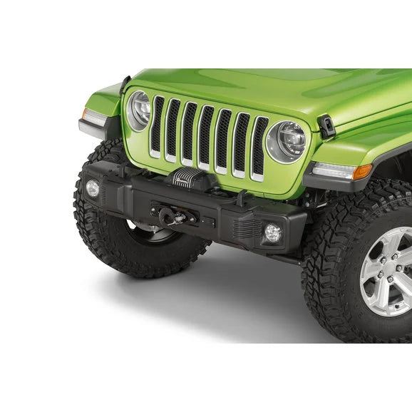 Rugged Ridge 11544.24 Spartacus Stubby Front Bumper for 18-24 Jeep Wrangler JL & Gladiator JT