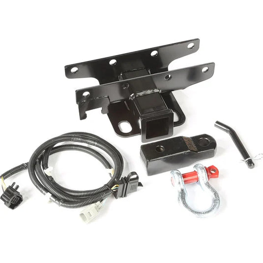 Rugged Ridge 11580.62 Receiver Hitch Kit with D-Shackle for 07-18 Jeep Wrangler JK