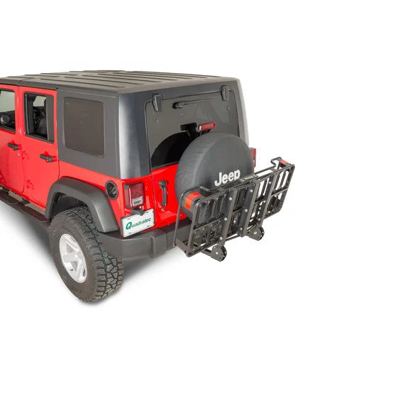 Load image into Gallery viewer, VersaHitch 2&quot; Receiver Hitch with Wiring Kit, Jeep Logo Plug &amp; Cargo Rack for 07-18 Jeep Wrangler JK
