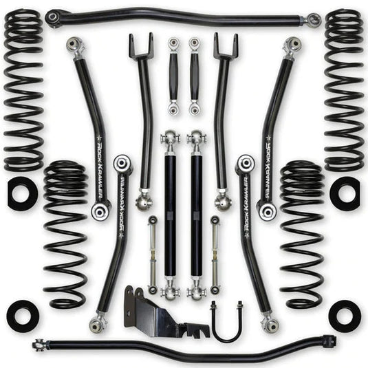 Rock Krawler 4.5in X Factor No Limits System for 18-24 Jeep Wrangler JL Unlimited 4-Door