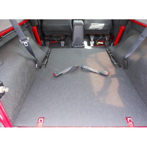 Load image into Gallery viewer, Bedrug BTLJ04R BedTred Premium Molded Rear Floor Covering without Cutouts for 04-06 Jeep Wrangler Unlimited LJ
