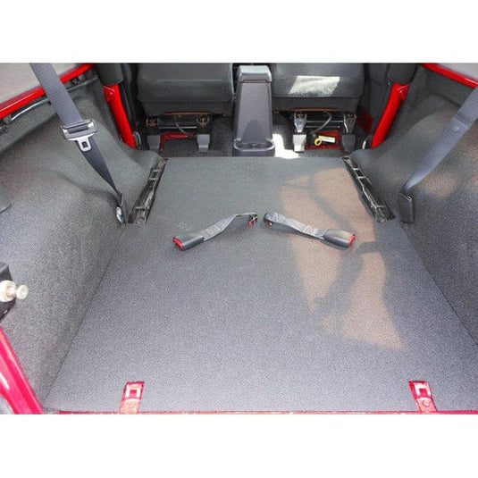 Bedrug BTLJ04R BedTred Premium Molded Rear Floor Covering without Cutouts for 04-06 Jeep Wrangler Unlimited LJ