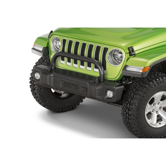 Rugged Ridge 11544.24 Spartacus Stubby Front Bumper for 18-24 Jeep Wrangler JL & Gladiator JT