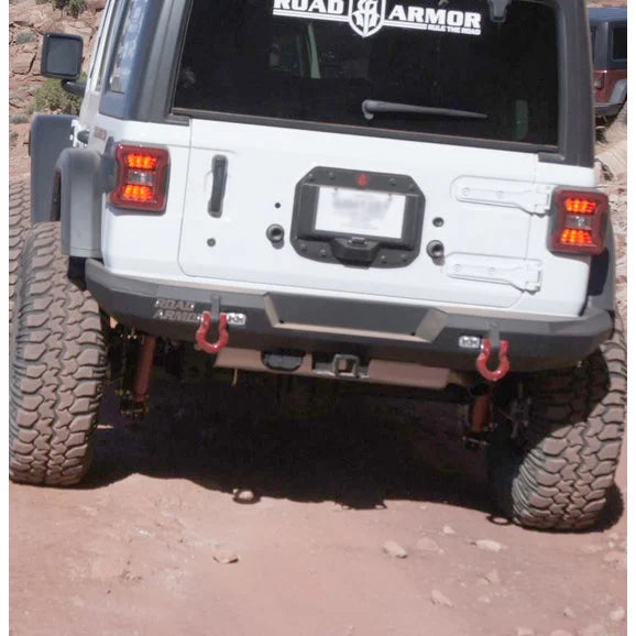 Load image into Gallery viewer, Road Armor Stealth Mid Width Rear Bumper for 18-23 Jeep Wrangler JL
