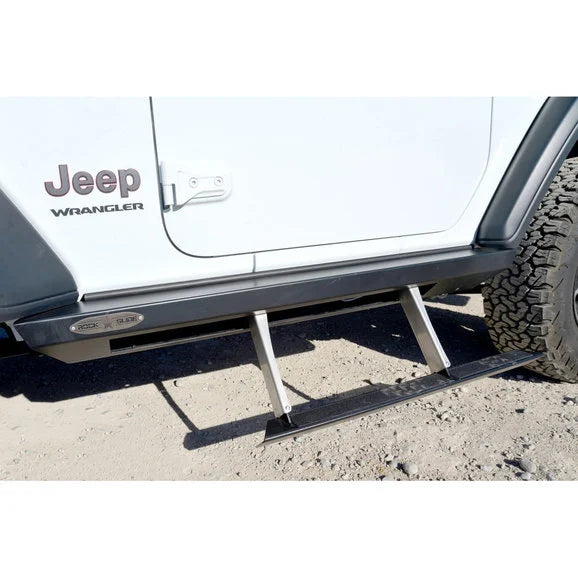 Load image into Gallery viewer, Rock Slide Engineering Gen III Step Sliders for 18-24 Jeep Wrangler JL 2-Door
