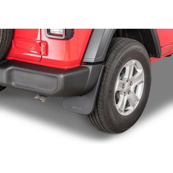 Load image into Gallery viewer, Mopar 82215333AB Rear Molded Splash Guards for 18-24 Jeep Wrangler JL
