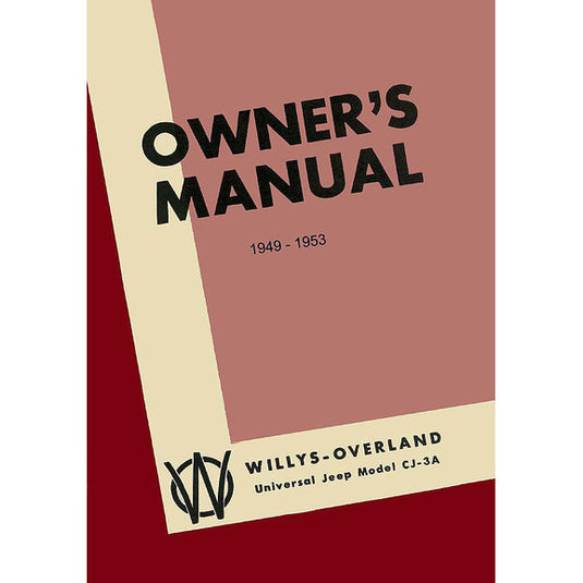 Bishko Automotive Literature Factory Authorized Owners Manuals for Classic Willy's Jeeps