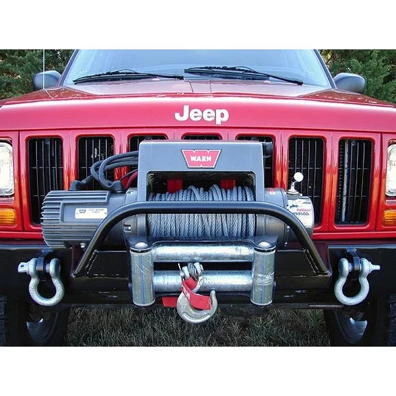 Load image into Gallery viewer, Rock Hard 4X4 RH1015-A Front Bumper Winch Plate for 84-01 Jeep Cherokee XJ
