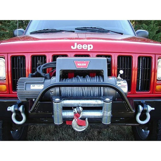 Rock Hard 4X4 RH1015-A Front Bumper Winch Plate for 84-01 Jeep Cherokee XJ