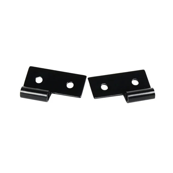 Load image into Gallery viewer, Kentrol Stainless Steel Lower Door Hinge Brackets for 76-06 Jeep CJ &amp; Wrangler YJ, TJ, Unlimited
