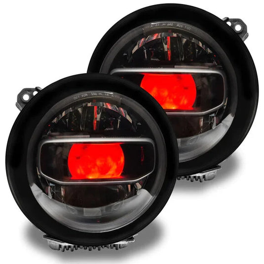 Oracle Lighting 4511-334 ColorSHIFT® Demon Eye Kit for 18-24 Jeep Wrangler JL