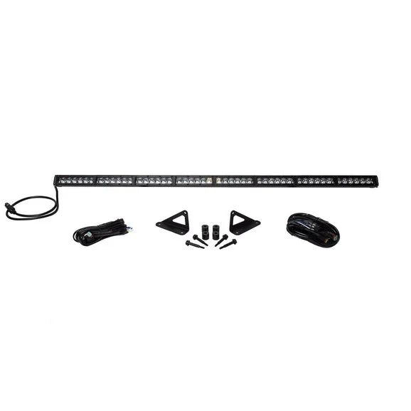 Load image into Gallery viewer, Diode Dynamics Hood Mounted 50&quot; LED Light Bar Kit for 18-24 Jeep Wrangler JL &amp; Gladiator JT
