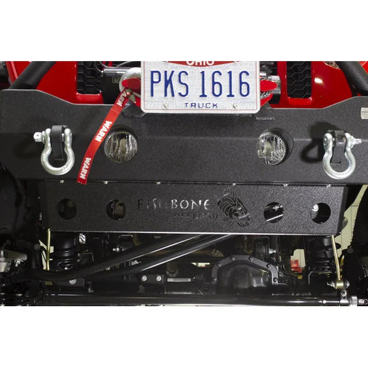 Fishbone Offroad FB23176 Mako Front Bumper Skid Plate for 18-24 Jeep Wrangler JL & Gladiator JT with Mako Front Bumper