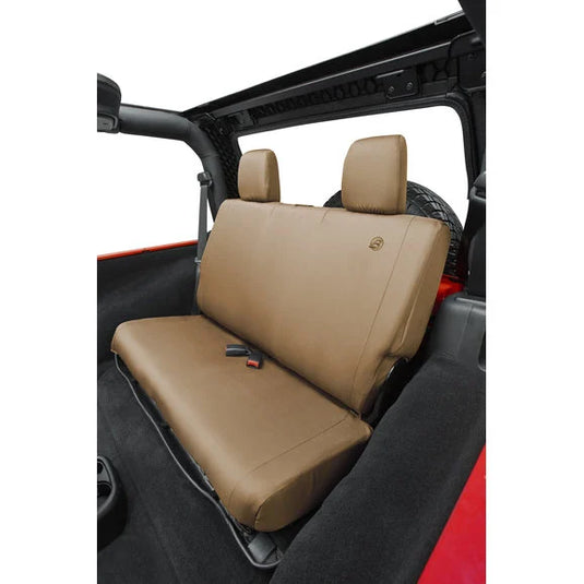 Bestop Custom Tailored Rear Seat Cover for 07-18 Jeep Wrangler JK 2 Door