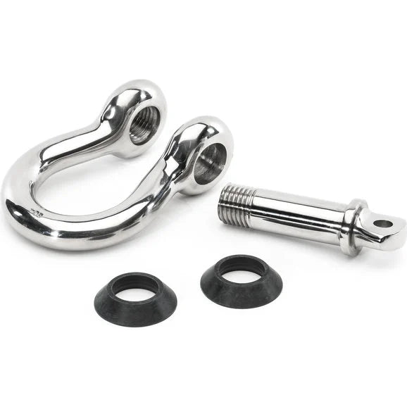 Load image into Gallery viewer, Crown Automotive RT33004 3/4&quot; Stainless Steel D-Ring with Anti-Rattle Bushings
