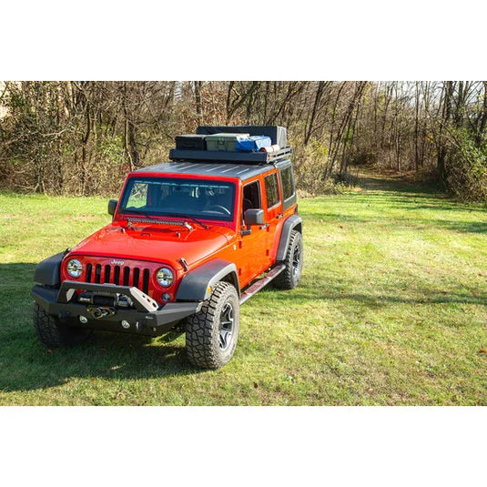 Quadratec Aluminum Roof Rack for 07-18 Jeep Wrangler JK Unlimited 4-Door