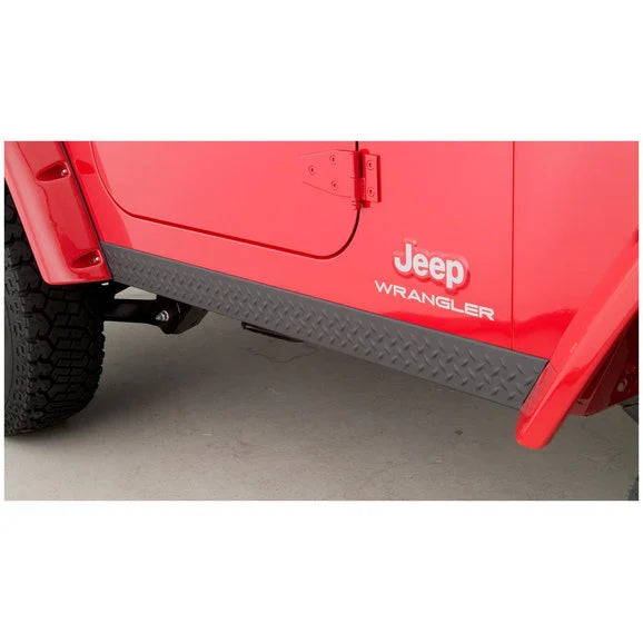 Load image into Gallery viewer, Bushwacker 14002 TrailArmor Rocker Panels for 97-06 Jeep Wrangler TJ
