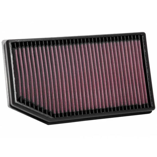 K&N 33-5076 Replacement Air Filter for 18-24 Jeep Wrangler JL & Gladiator JT with 2.0L or 3.6L Engine