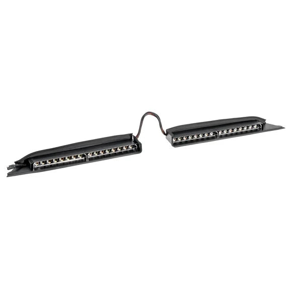 Load image into Gallery viewer, Quadratec Gen II Stealth LED Interior Mount 50” Light Bar for 18-24 Jeep Wrangler JL &amp; Gladiator JT
