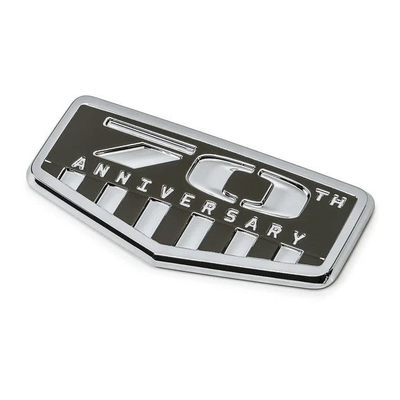 Load image into Gallery viewer, Mopar 68089729AB &quot;70th Anniversary&quot; Badge for Jeep Vehicles
