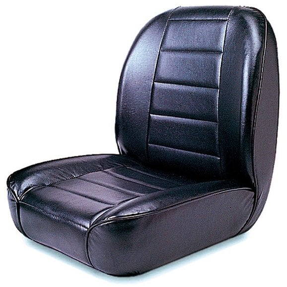 Load image into Gallery viewer, Rugged Ridge 13400.01 Classic Low-Back Bucket Seat in Black Vinyl for 76-95 Jeep CJ-5, CJ-7, CJ-8 Scrambler &amp; Wrangler YJ
