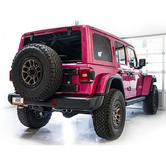 Load image into Gallery viewer, AWE Exhaust 3025-41392 SwitchPath Catback Exhaust for 21-24 Jeep Wrangler JL Unlimited 4-Door Rubicon 392 with 6.4L
