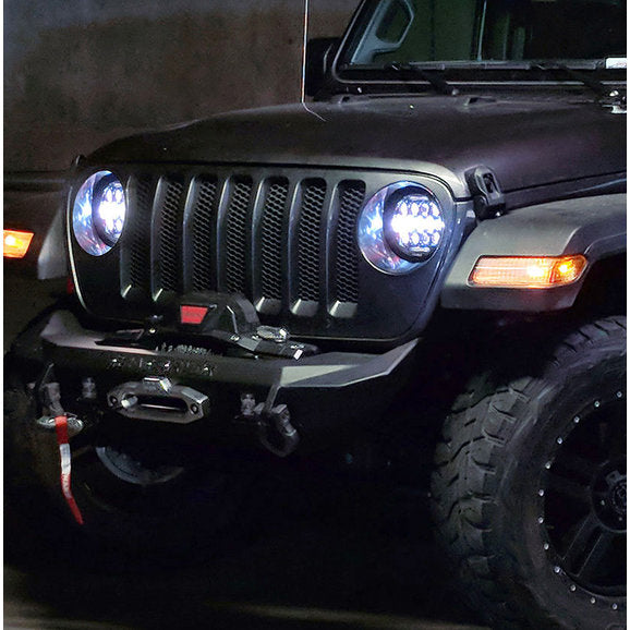 Load image into Gallery viewer, Quake LED QTE903 RGB LED Headlights for 18-24 Jeep Wrangler JL &amp; Gladiator JT
