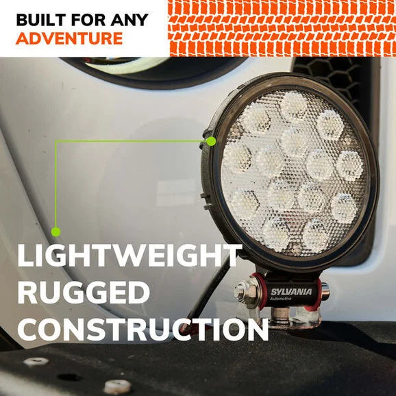 Load image into Gallery viewer, Sylvania RGRND4INFL1.BX Rugged 4 Inch LED Pod Round- Flood Light
