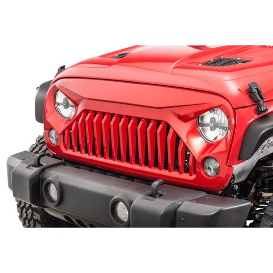 Overtread 19027 Badger Gap Front Grill for 07-18 Jeep Wrangler JK