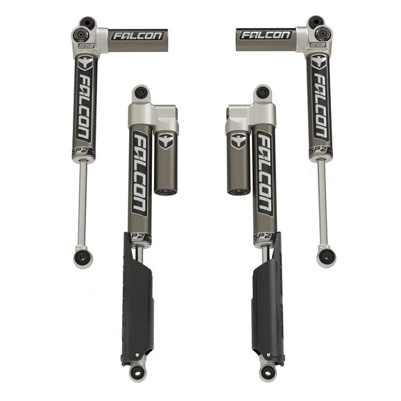 Teraflex Falcon SP2 3.1 Piggyback Shocks for 20-23 Jeep Gladiator JT