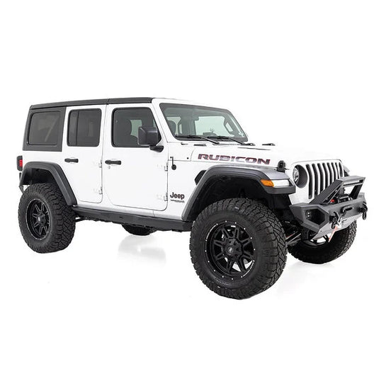 Rough Country 90801 Heavy Duty Rock Sliders for 18-24 Jeep Wrangler JL Unlimited 4-Door