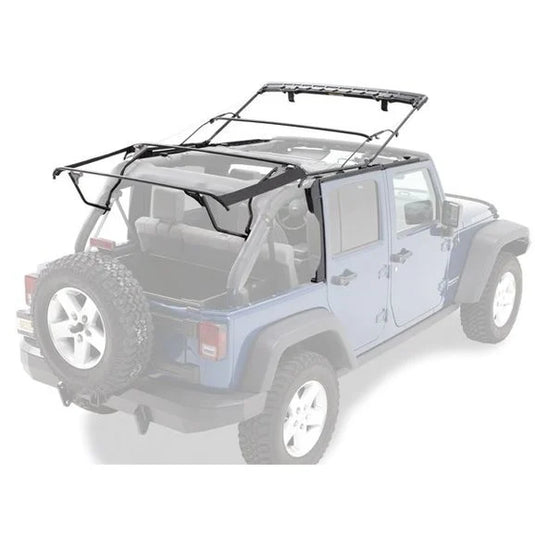 Bestop 55001-01 Factory Style Bow Kit for 10-18 Jeep Wrangler Unlimited JK with Factory Soft Top & 07-15 Wrangler Unlimited with Supertop NX