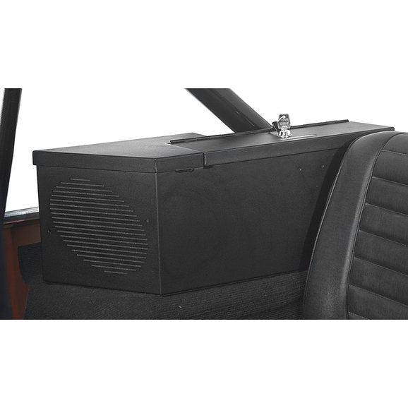 Tuffy Security Speaker Safe in Black for 80-91 Jeep CJ & Wrangler YJ