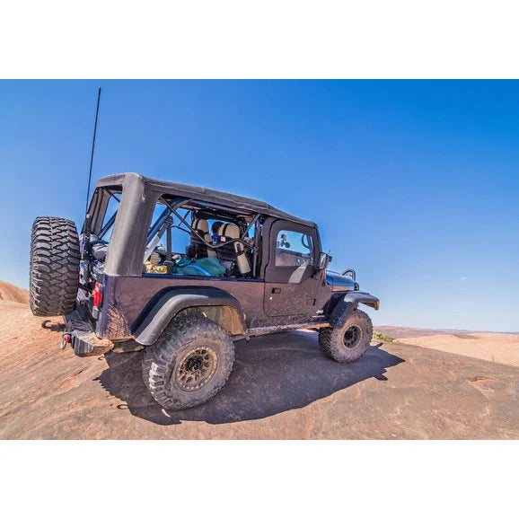 Load image into Gallery viewer, OMIX 11608.01 7&quot; Fender Flare Set for 97-06 Jeep Wrangler TJ &amp; Unlimited
